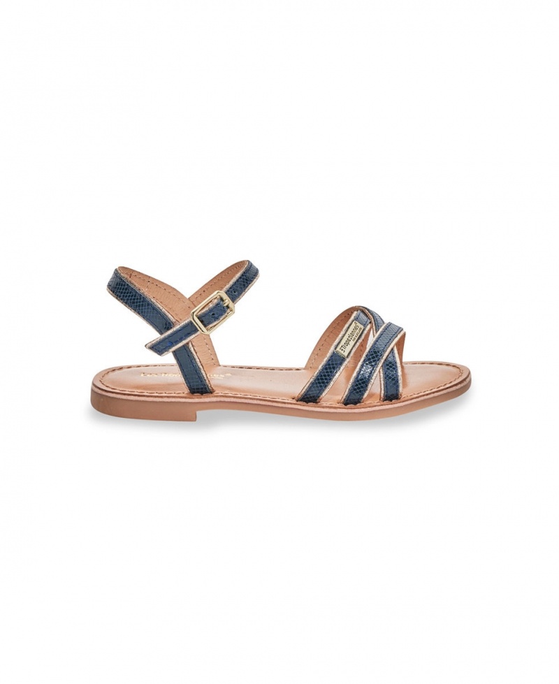 Sandales Les Tropeziennes BELIX Bleu Marine Enfant|DEWK-75782660